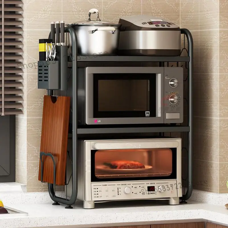 Кухонная стойка из нержавеющей стали для микроволновой печи бытовой