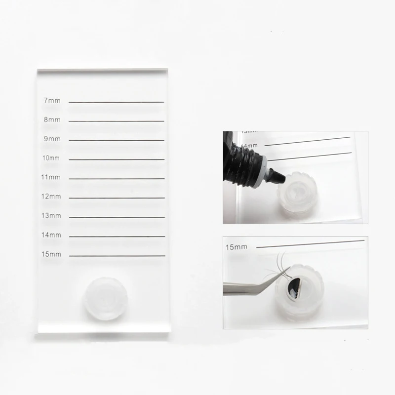 Подставка для накладных ресниц держатель дюймов с клещевым знаком | Красота и