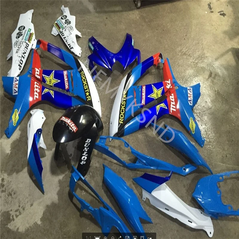 

Обтекатель для Suzuki GSXR750 2009 GSXR600 08 09 набор для всего тела GSXR 600 750 2008 - 2010 синий уитр черный красный обтекатель для мотоцикла