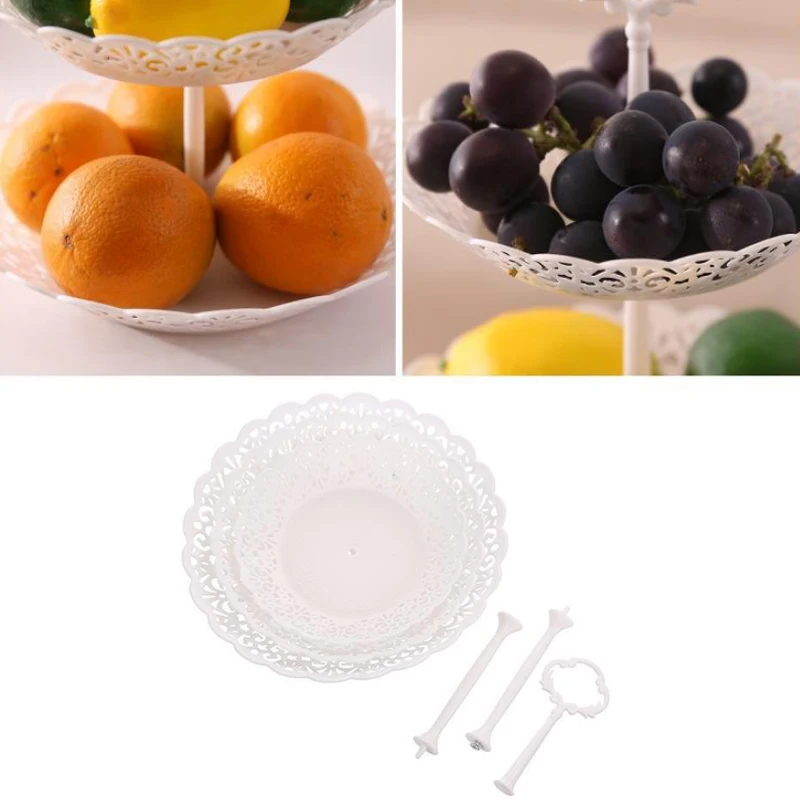 3 уровневый Кекс Стенд торт десерт для праздника вечерние Дисплей башня круглая