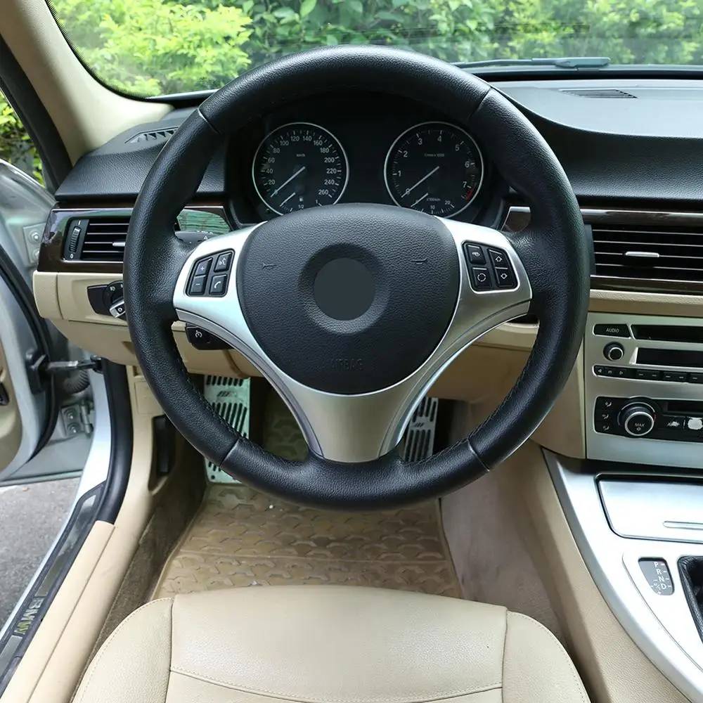 Украшение на руль автомобиля из АБС-пластика В Хромированном стиле отделка рамы