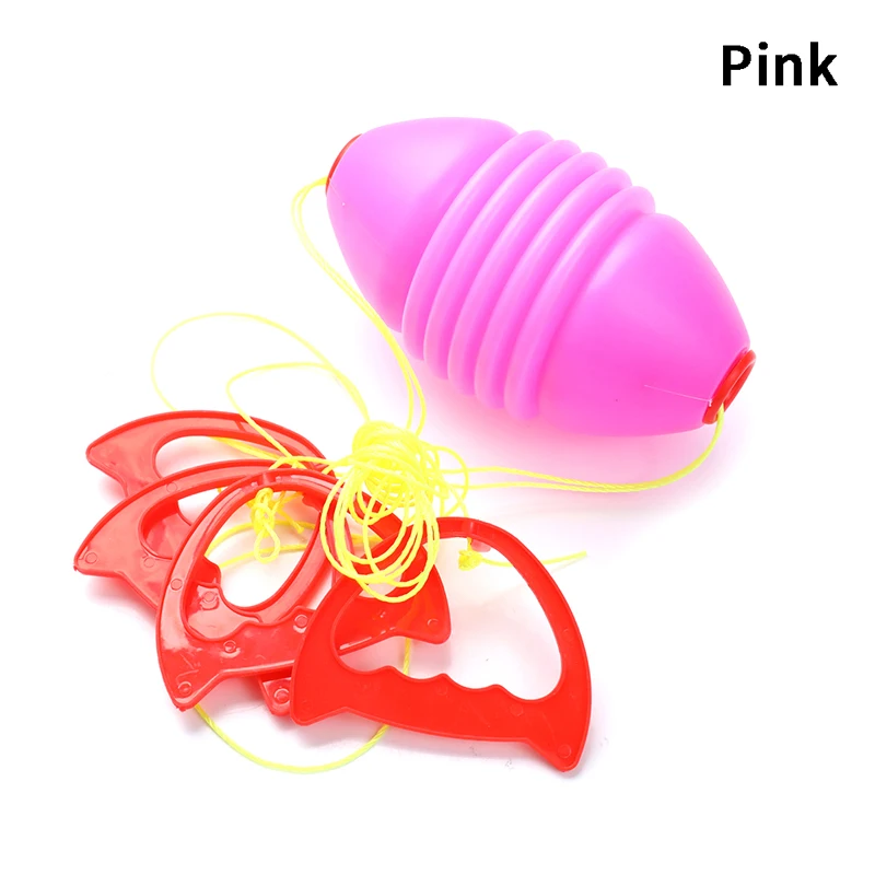 Детская игрушка уличный интерактивный тянущийся эластичный скоростной мяч