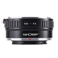 kf concept camera lens mount adapter ring for nikon ai af lens to for fujifilm fuji fx x series x pro1 x e1 mirroless camera