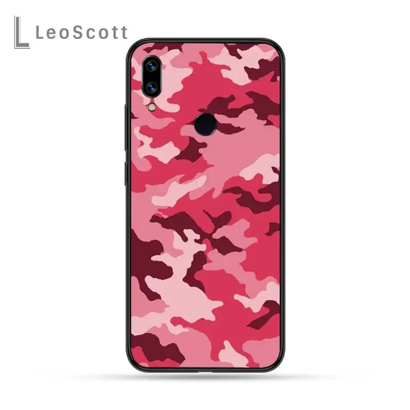 

Camouflage Pattern Camo military Army Phone Case For Xiaomi Redmi Note 4 4x 5 6 7 8 pro S2 PLUS 6A PRO