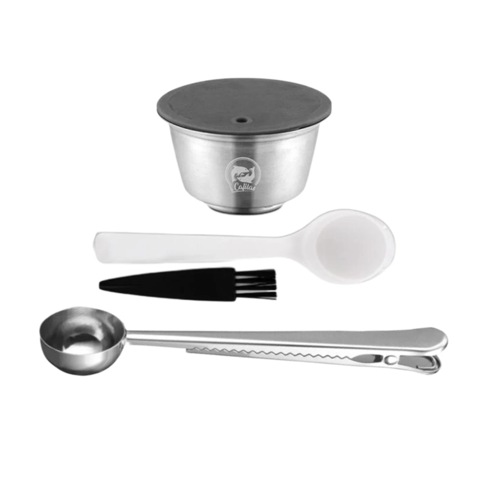 

Coffee Capsule for EDG DG325 Coffee Maker Single Cup Spoon & Brush