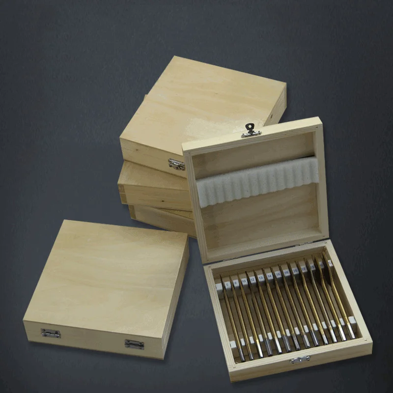 Набор Плоских сверл для деревообработки 6 шт. 8 13 титановое покрытие