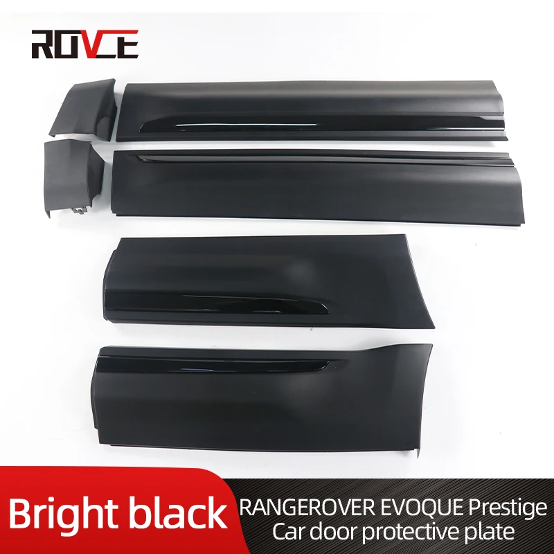 

For Land Rover Range Rover Evoque Prestige style 2012-2018 L538 Gloss Black Side Door Plate Cover Trim Decoration