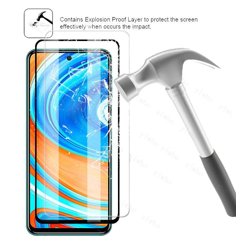 

6 in 1 Tempered Glass For Xiaomi Redmi Note 9 Pro Screen Protector Lens Film on Redmi Note 9Pro global Glass note9 Pro note9pro