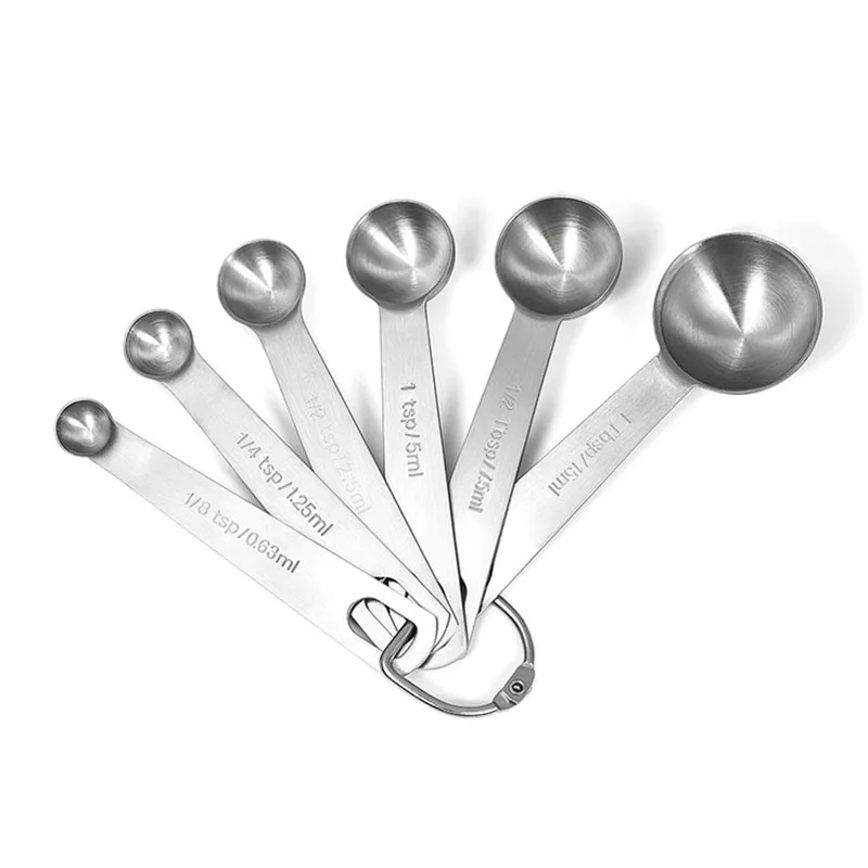 

6/7pcs Kitchen Measuring Spoons set Teaspoon Coffee Sugar Scoop Cake Baking Flour Measuring Cups Kitchen Cooking Tools