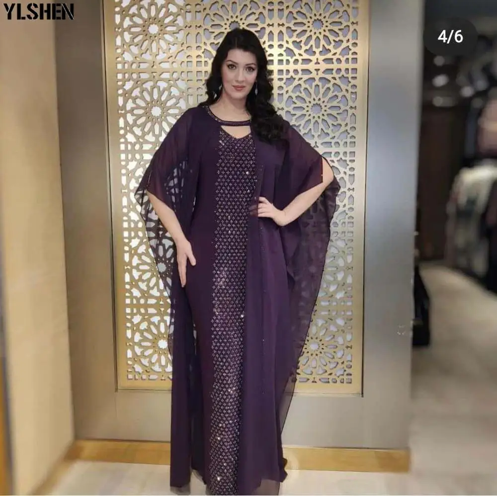 Платье Дашики в африканском стиле длинное платье с блестками и бриллиантами