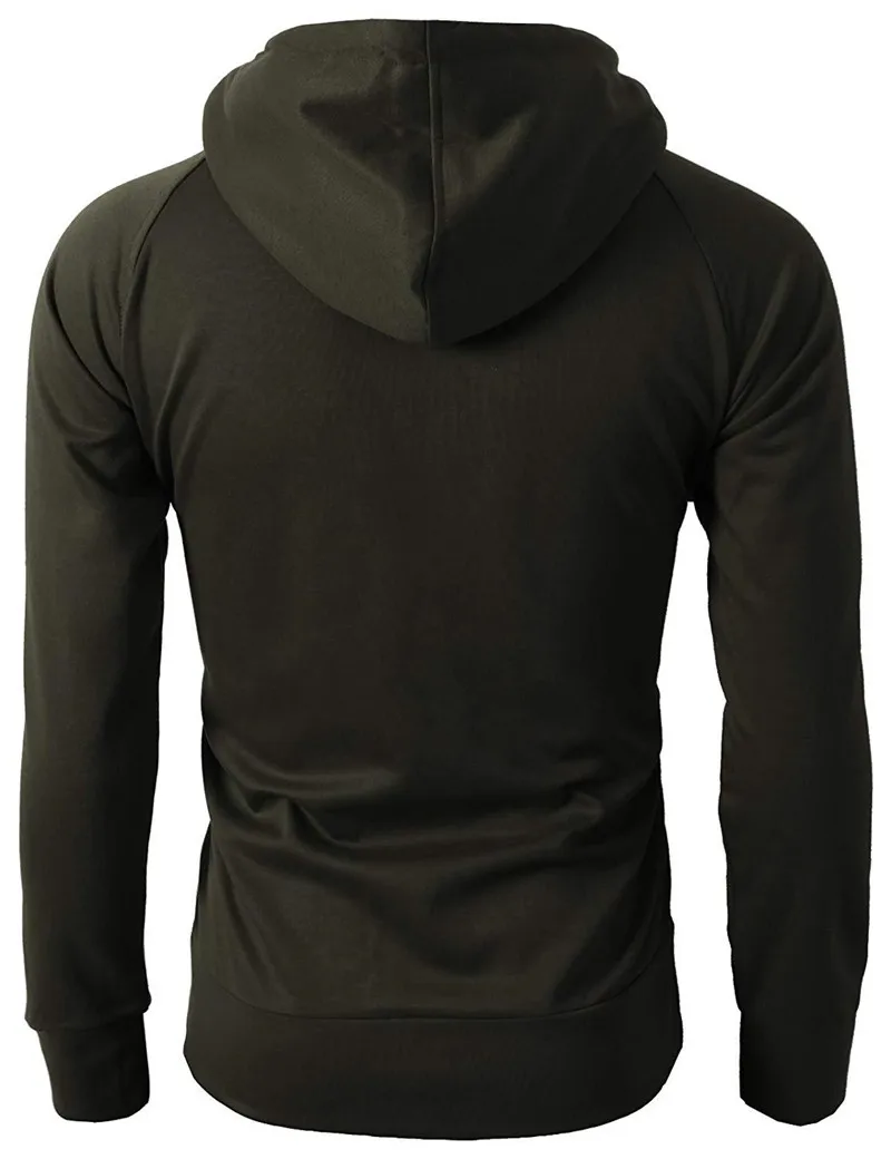 Zipper Jacket Jackets Men Hooded Hoodie Black Gray Navy Sweatshirt Outerwear Long Sleeve Coats Tracksuits Man Hoody Streetwear | Мужская