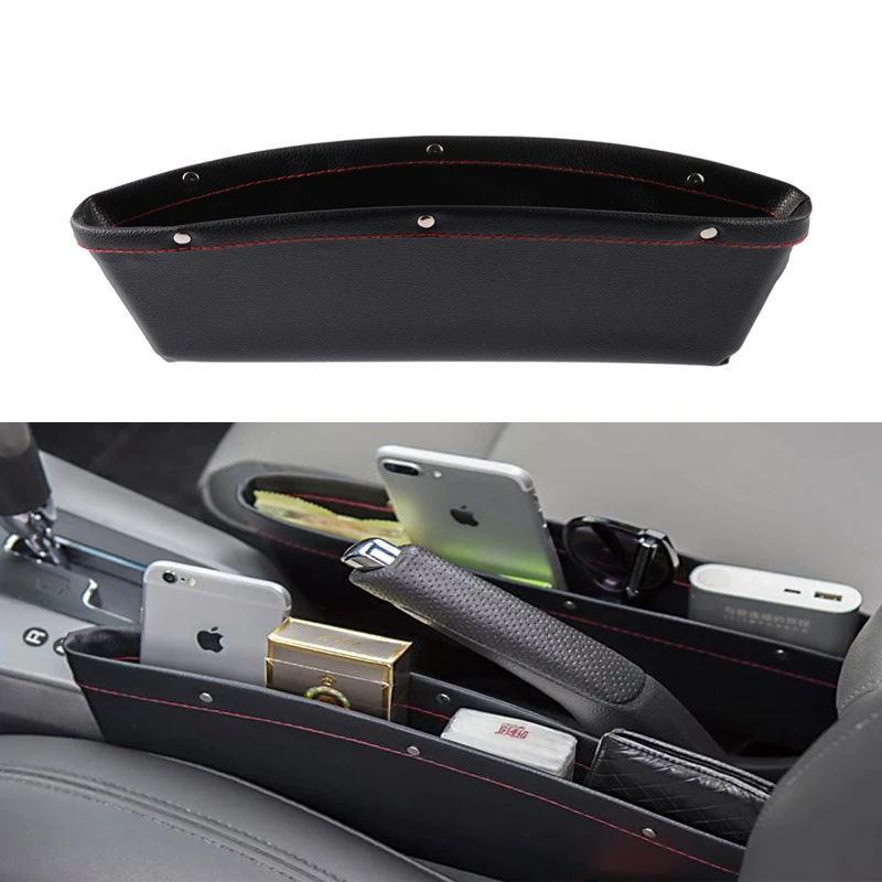 1Pcs Car Seat Gap Slit Pocket Storage Box For Ford Focus 2 3 1 Fiesta Mondeo Kuga Ecosport Alfa Romeo 159 147 156 166 GT Mito | Автомобили