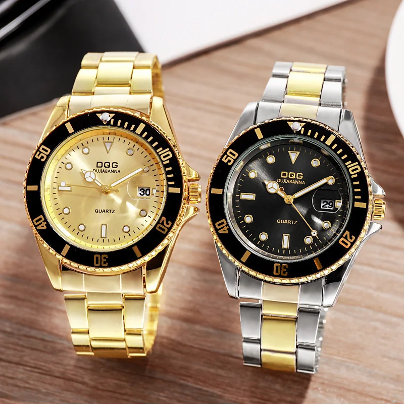 

Luxury Men Ghost Quartz Sports RvsTop Brand Watches Reloj Hombre Gold Watches For