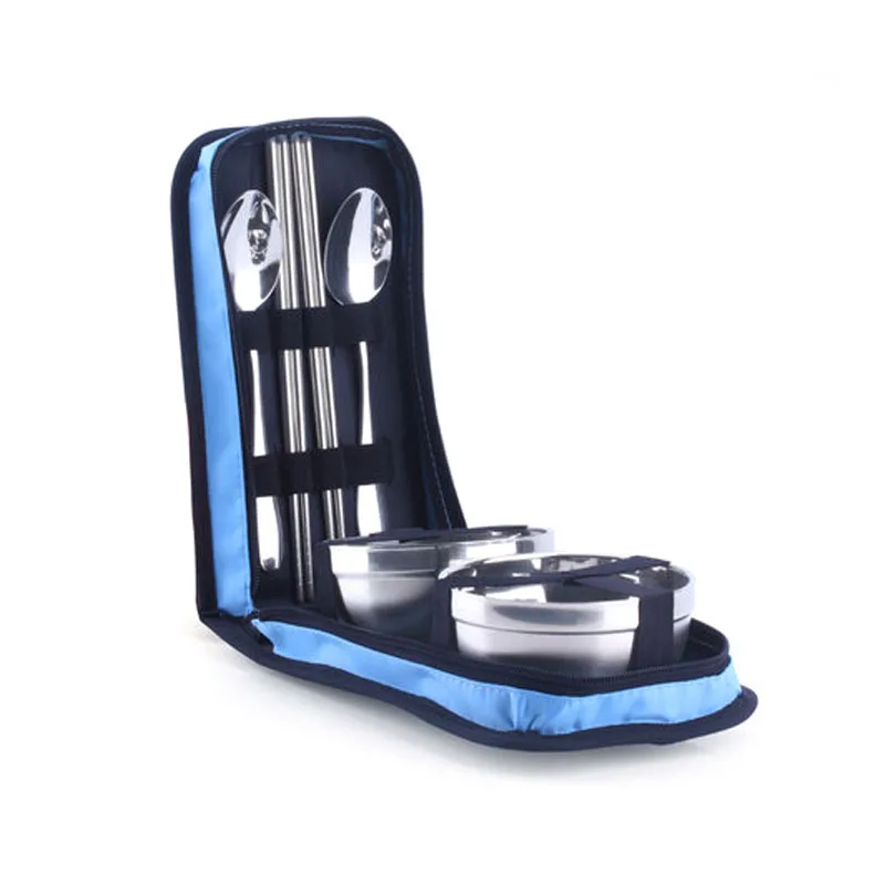 Посуда для кемпинга принадлежности готовки на открытом воздухе 4 в 1 ложка