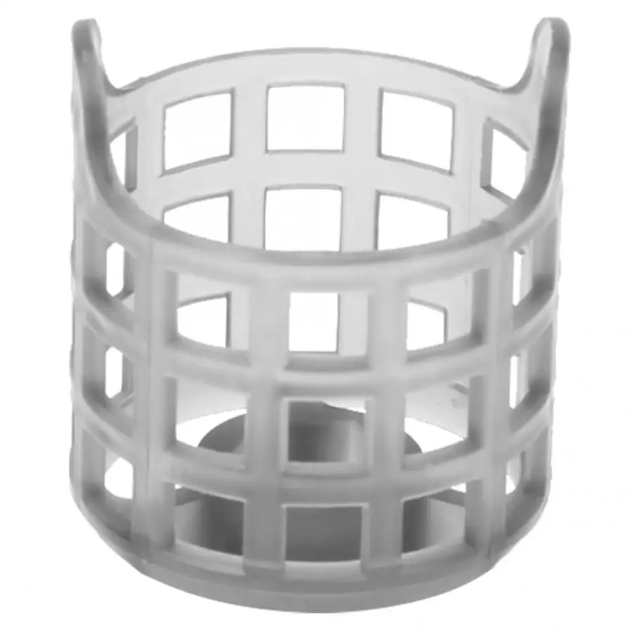 4 шт. пластиковая рыболовная приманка Фидер клетка Регулируемая весовой разъем