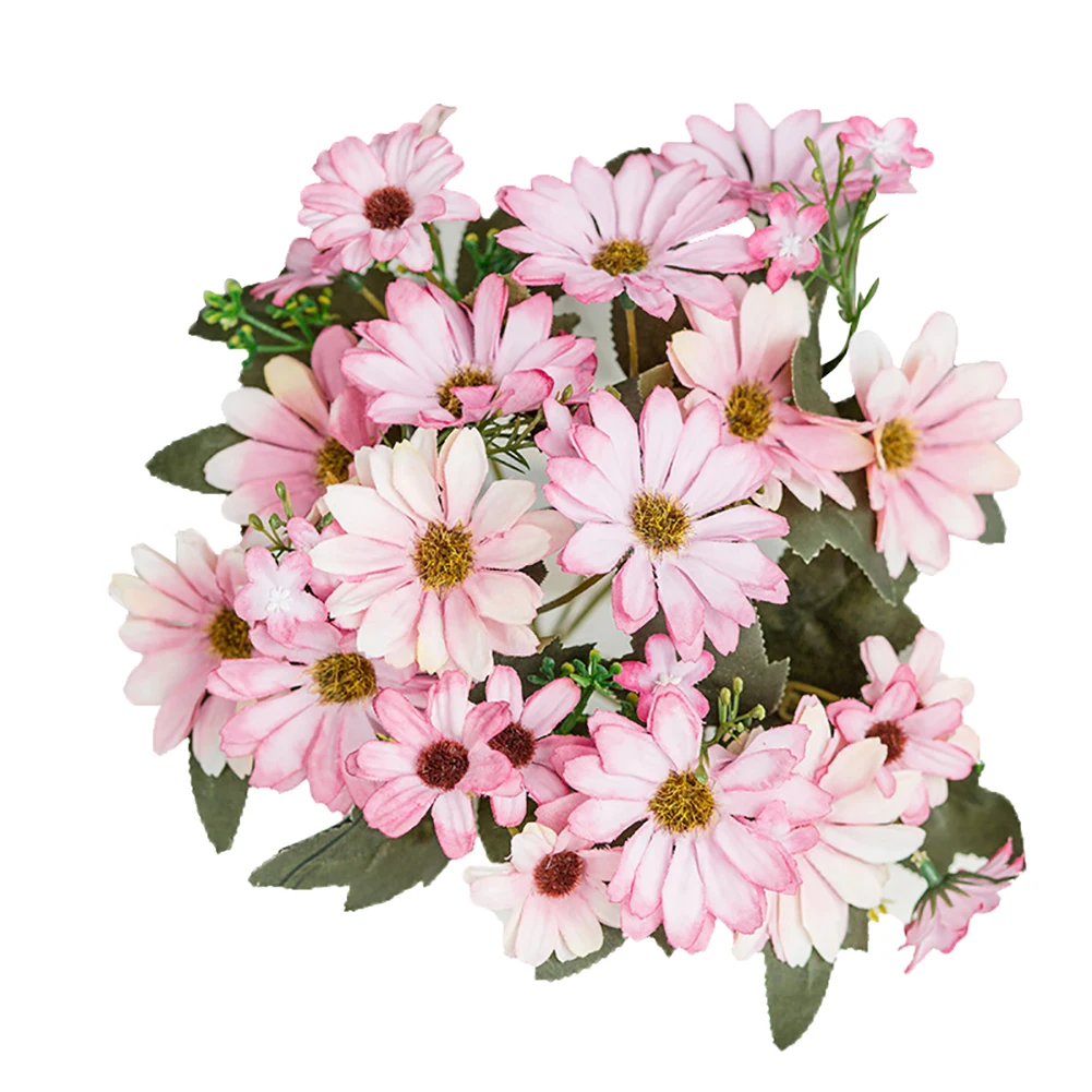 Gerbera искусственная Цветочная подделка цветок шелковая ткань маленький гостиная