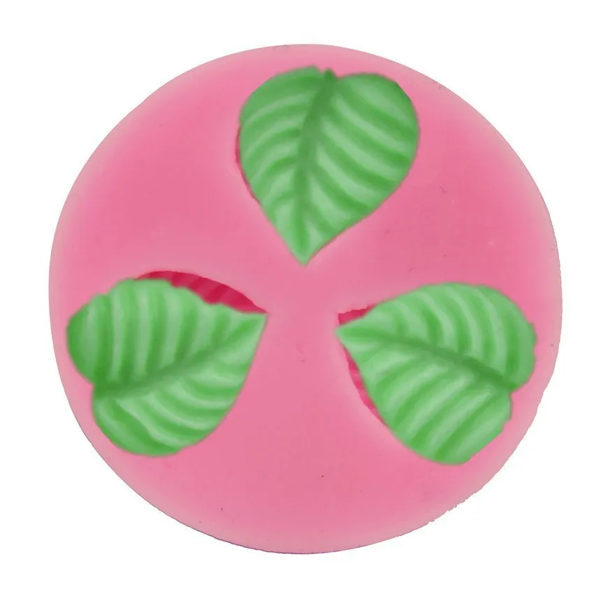 

Liquid silicone fondant mold shamrock mold mold cake chocolate tool batch
