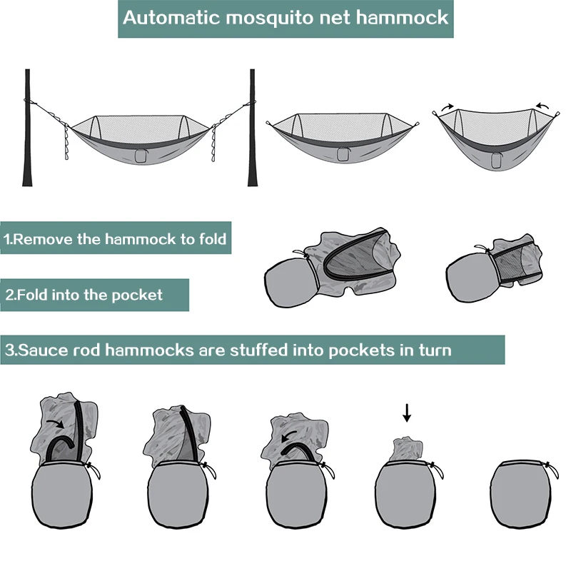1-2 человека Открытый сетчатый гамак без комаров подвесная кровать Охота Кемпинг