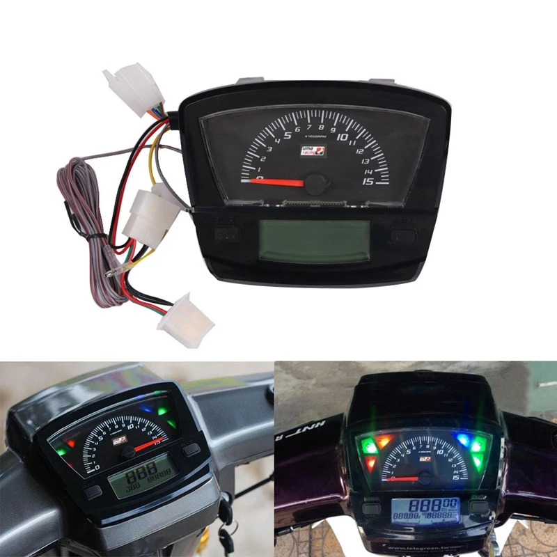 

Motorcycle Odometer Velocimetro Meter LCD Digital Indicator Speedometer for HONDA EX5