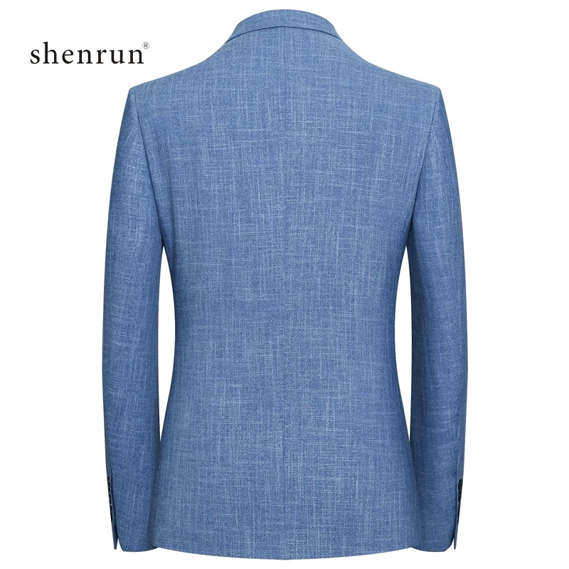 SHENRUN, новинка, полиэстер, повседневные Пиджаки, мужские модные костюмы, пиджак, Блейзер, Masculino, мужские пальто, мужской костюм, пиджаки, брендовая одежда