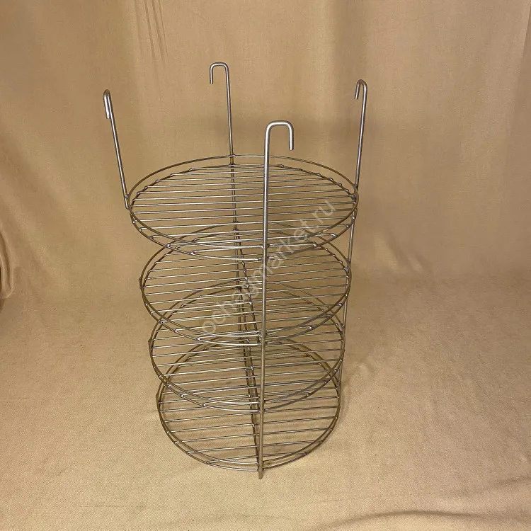 Этажерка 4х-ярусная средняя с доп.кольцом Tandoor accessories |