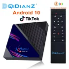 ТВ-Приставка Smart TV Box, Android 10,0, 1080P, 4K, 3D, 2,4G, Wi-Fi, H96 Mini, V8, RK3328