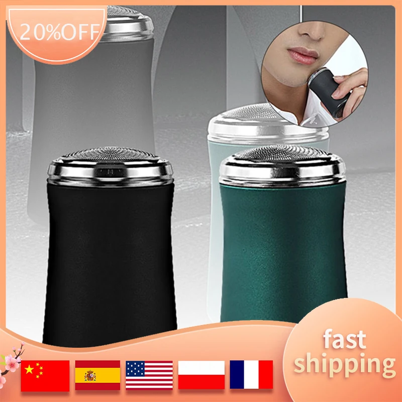 

Мини Портативная электробритва для мужчин, триммер для быстрой зарядки, дорожная умная Мужская бритва с аккумулятором, карманный размер, за...