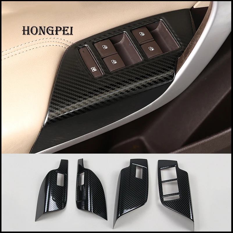 

For Opel Insignia A 2009-2015 Left Hand Drive Interior Door Handle Window Lift Switch Panel Cover Sticker Trim Car Styling
