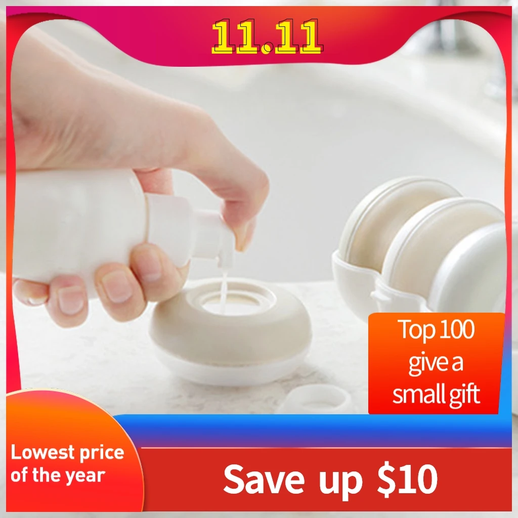 Новые цвета портативная силиконовая многоразовая бутылка пустые дорожные