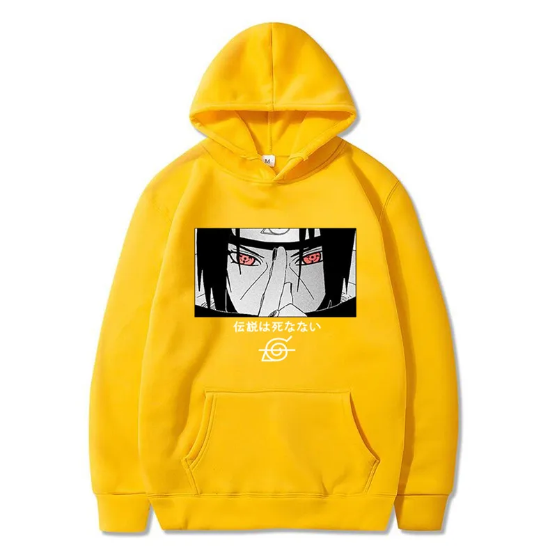 

2021 Japan Anime Hoodies Anime Streetwear Autumn Winter Coat Fashion Uchiha Itachi Hoodie Sweatshirt Unisex Hoodie Men