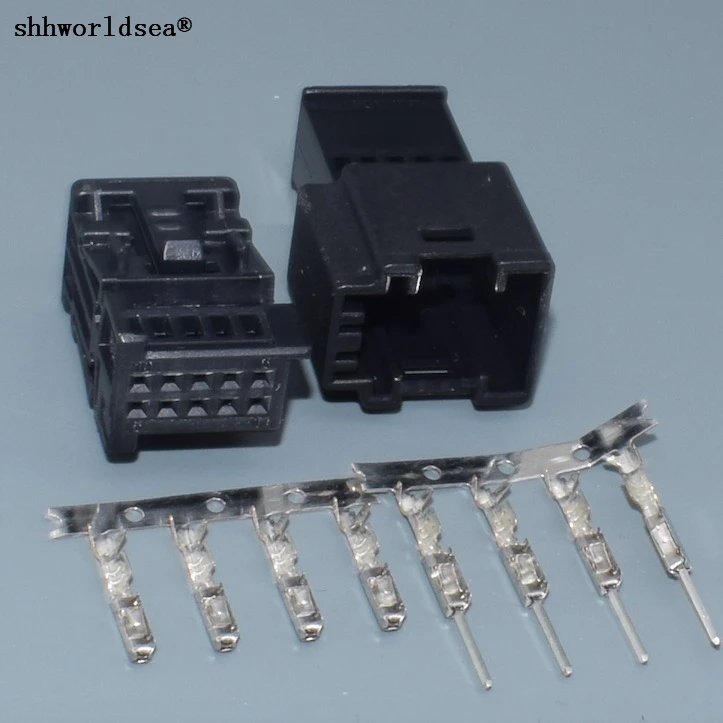 Shhworldsea 10-контактный разъем для автомобильного жгута проводов 1355789-1 1-929270-1 audi bmw |
