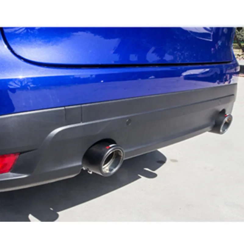 2X настраиваемый наконечник выхлопной трубы из углеродного волокна/Глушитель