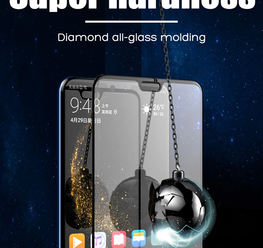 9D полное покрытие из закаленного стекла для huawei P20 Lite P20 Pro, Защитное стекло для экрана, Защитная пленка для huawei P30 Lite P10 Lite Plus