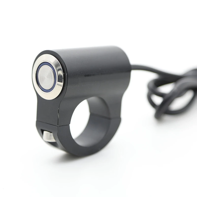 

Motorcycle Handlebar Led Indicator Light Switch 22mm 7/8 inch Adjustable Mount Waterproof Button Switch