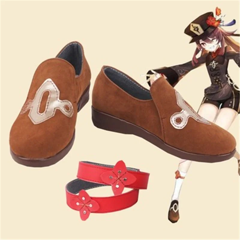 Genshin Impact Hutao Cosplay Shoes Can Be Tailored For You To Create Your Own Character, Exquisitely Crafted And Handmade