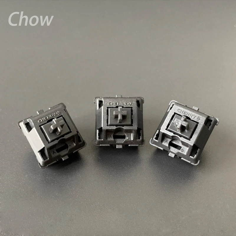 10 шт. оригинальный переключатель Cherry Mx 3 Pin красный/черный/серебристый