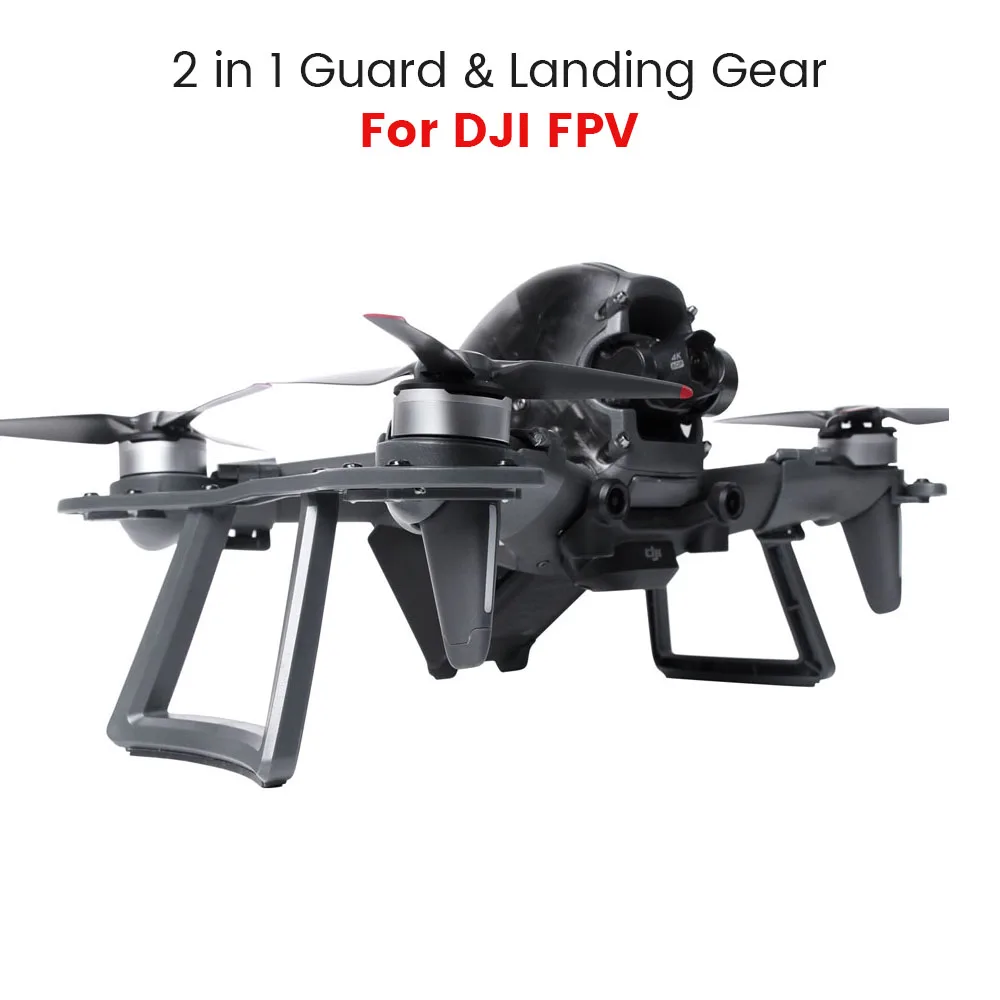 

Многофункциональная Защита для дрона DJI FPV и удлиняющее шасси, быстросъемная Защитная подставка для дрона DJI FPV, аксессуары для дрона