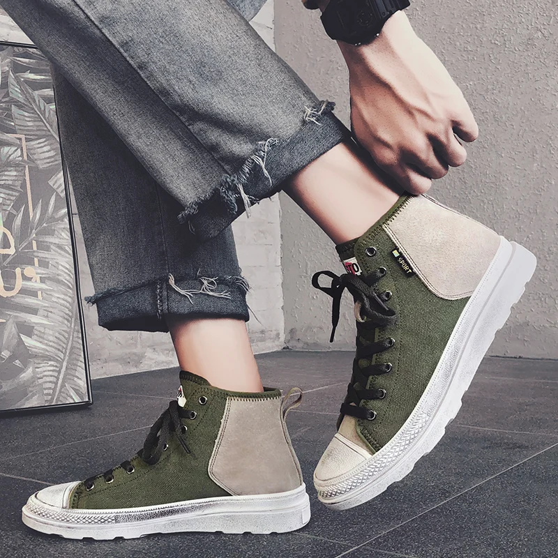 

Zapatos Повседневное es Para Hombre Для мужчин s; Обувь с высоким берцем; Парусиновая обувь Для мужчин черный Повседневное кроссовки для бега для Для М...