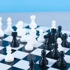 Семейный набор, 3D Строительная форма, международные Шахматные формы, силиконовая форма для шахматной доски, для изготовления игровых свечей, сделай сам, Handmad