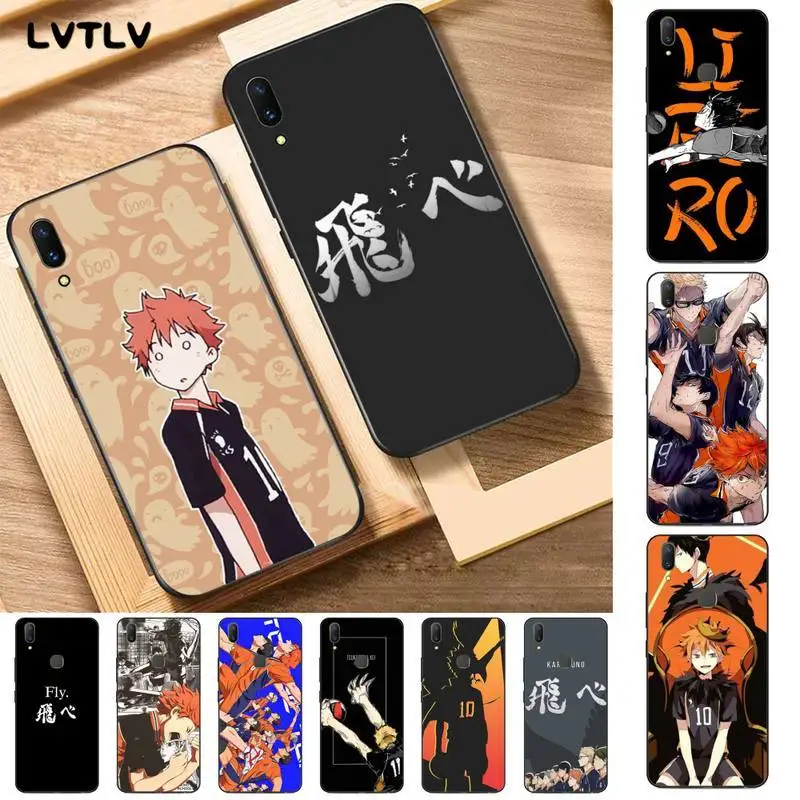 

LVTLV Haikyuu Hinata attacks Anime DIY Luxury Phone Case for Vivo Y91C 31 53 19 11 17 81 55 66 69 71 V11 i 9 7 67