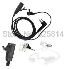 Dhl ИЛИ ems 200 шт. акустические воздушные трубки наушники гарнитура для Motorola Walkie Talkie