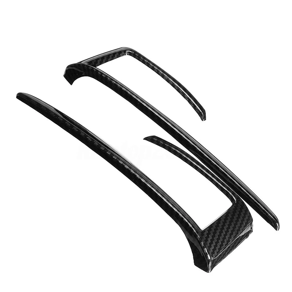 Коробка передач 2 шт. карбоновая рамка переключения Накладка для Honda Civic 10th 2016 2017