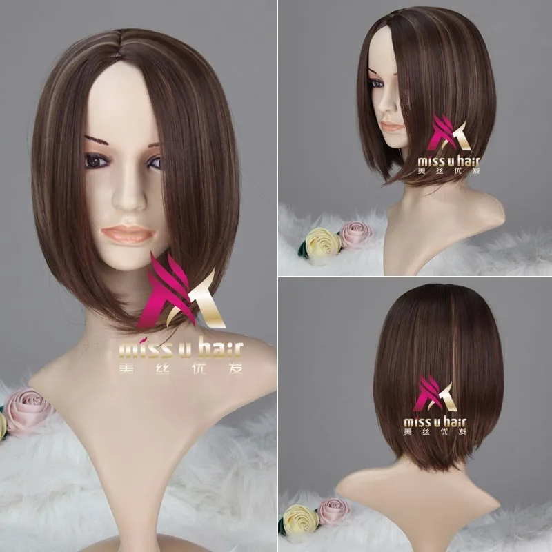 

short Beauty Lolita Wigs Cosplay Hairstyle Blonde Party Wig Halloween Women's Synthetic Hair party for women+wig cap