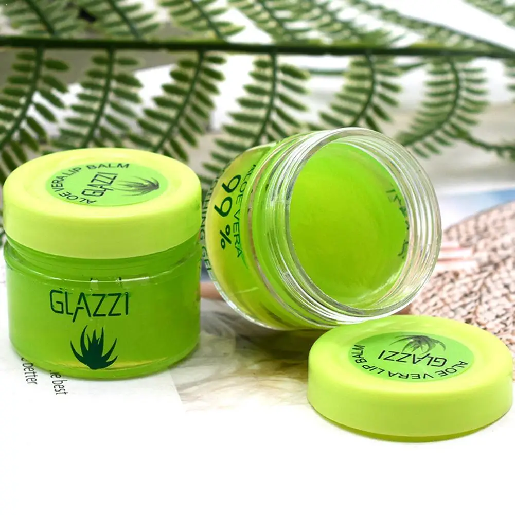 1 шт. портативный бальзам для губ с экстрактом алоэ вера|Бальзам губ| |