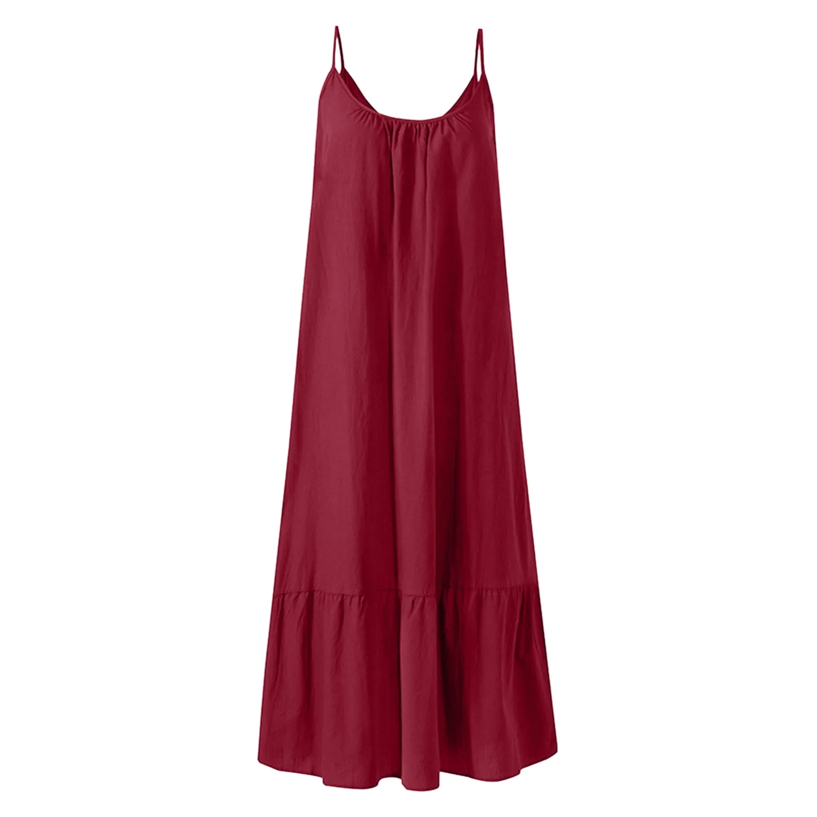 

Long Red Backless Women Halter Dress Summer Runway Elegant Party Dress Maxi Korean Sexy Tropical Beach Vacation Sundress