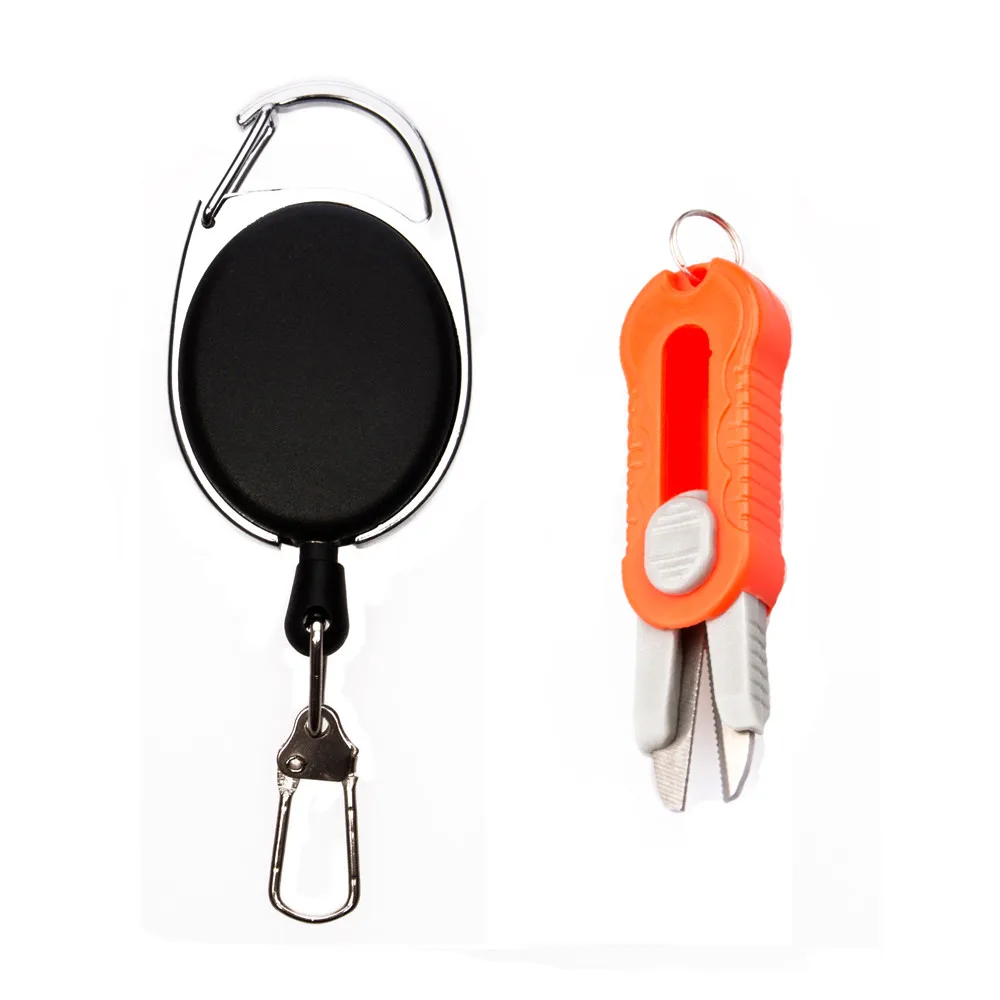 Fishing Quick Knot Tool kit Shrimp-type Line Cutter Clipper Nipper Hook Sharpener Fly Tying Tackle Gear | Спорт и развлечения