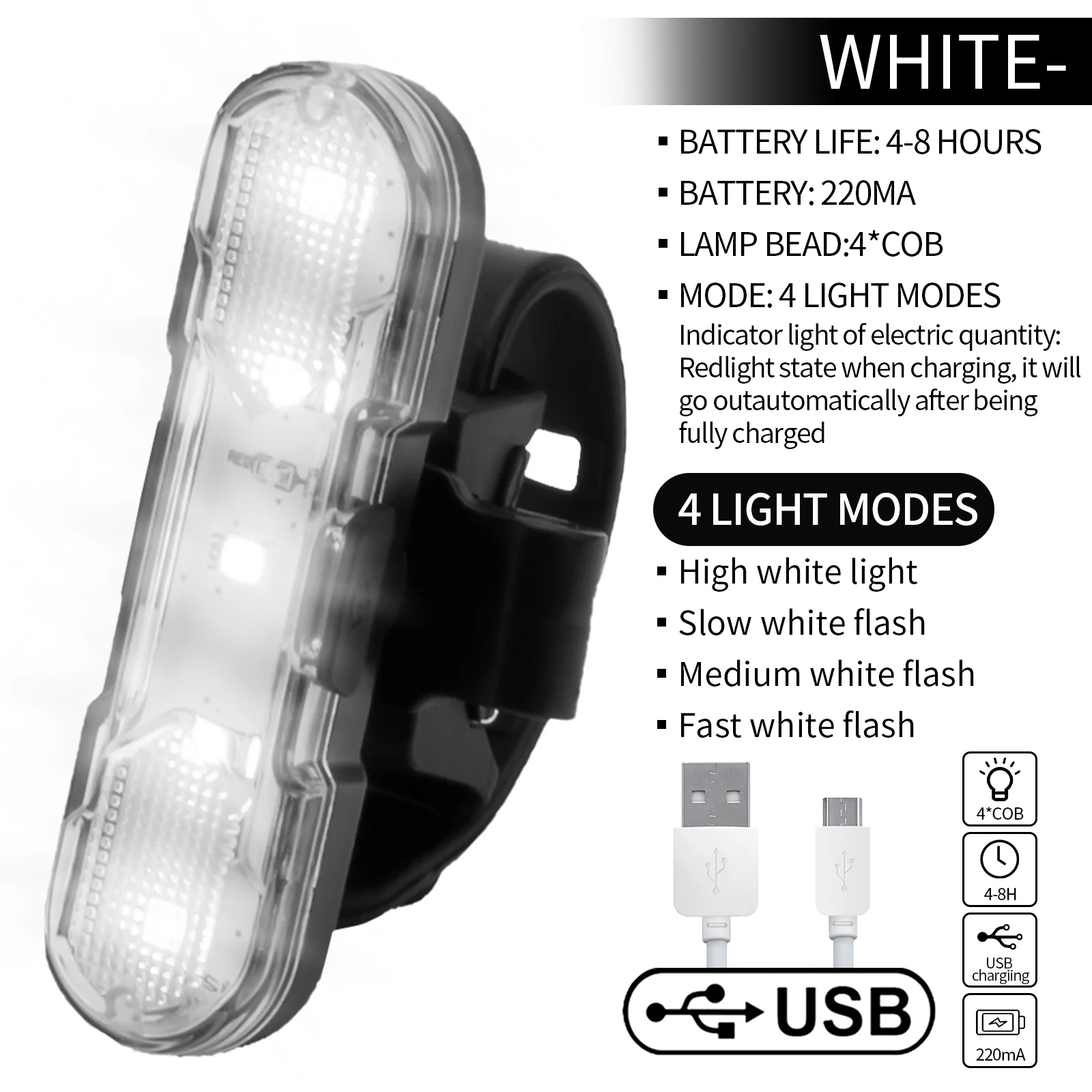 

Bicycle Cycling Lights Taillights LED Laser Waterproof Safety Warning Bicycle Lights Bicycle Tail Bicycle Accessories Light