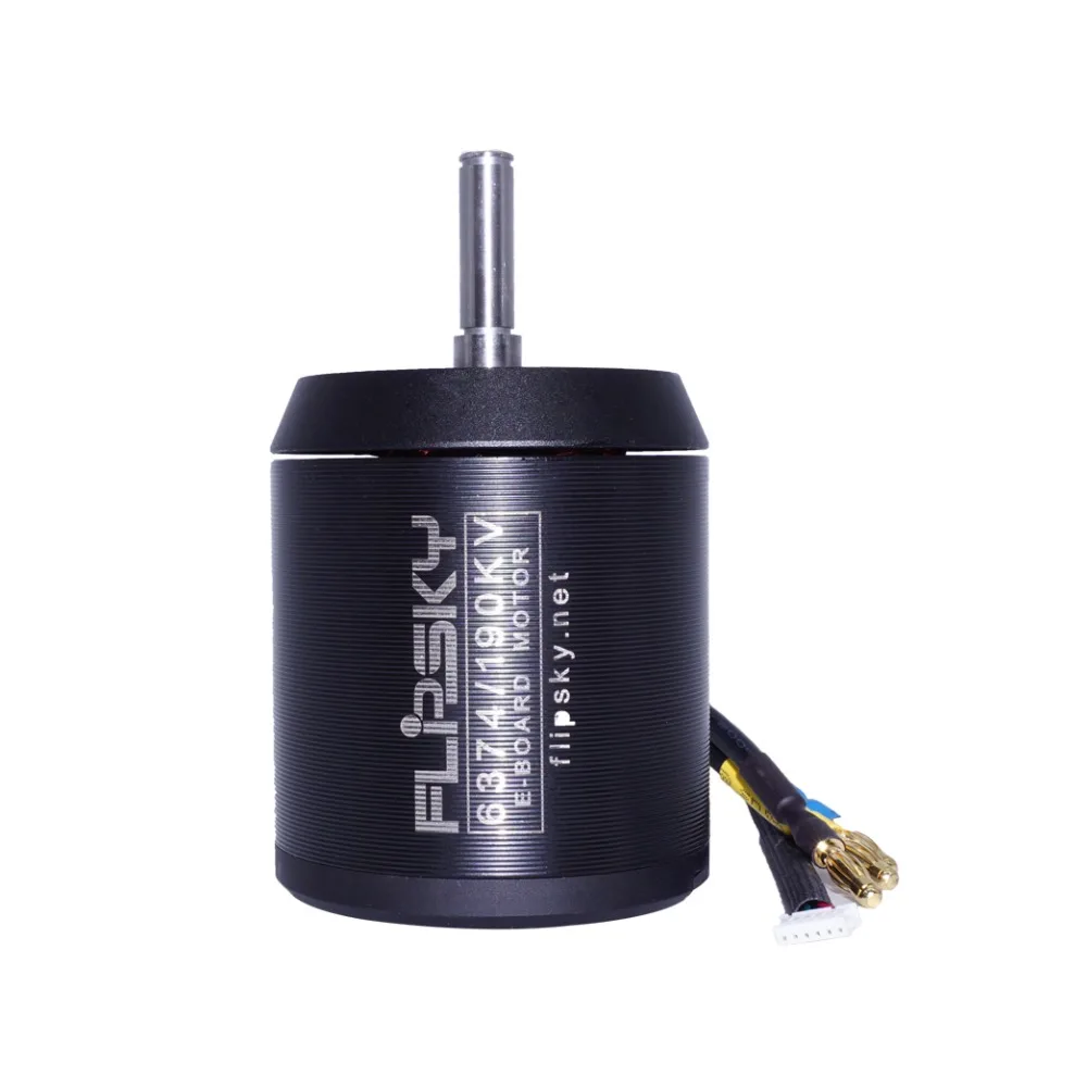 Flipsky BLDC ременный двигатель 6374 190KV 3250 Вт для электрического скейтборда с водонепроницаемой и пылезащитной функцией