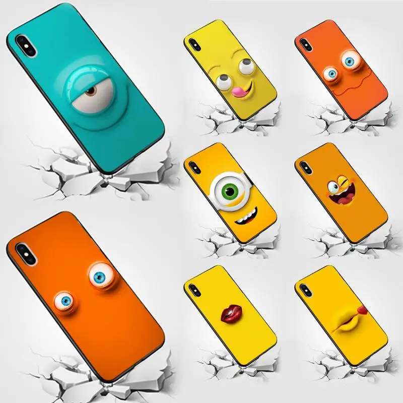 

Funny Smile Face Phone Case for honor 8A 9 10 10 x Lite 5A 7A 8x 9x Pro 20 7c 8c PLAY smart Cover coque