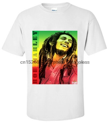 Рубашка BOB MARLEY футболка раста | Мужская одежда